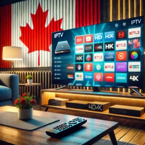 IPTV service in Canada and Quebec, highlighting flexibility, HD video quality, and competition with streaming platforms.