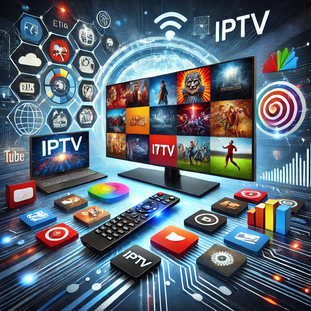 Un utilisateur regardant des chaînes de télévision en streaming sur un appareil connecté.
